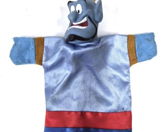 Vintage Beetosee Disney Aladdin Hand Puppet - Albert Heijn 2004 – 10"