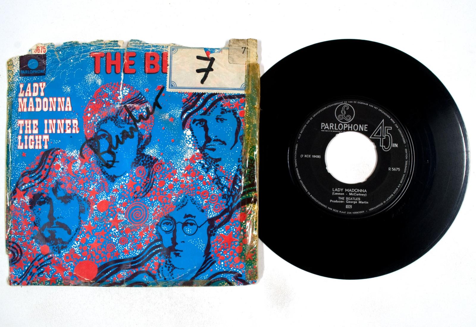 Madonna Beatles - The Lady Inch 0 Record, (7 Vinyl eBay 