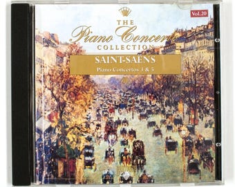 Saint-Saëns – Piano Concertos 3 & 5 CD – Brilliant Classics 99668/20 – Europe
