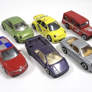 Vintage Bburago Toy Car Lot 1/43 1/47 Diecast