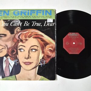 You Can't Be True, Dear - Ken Griffin LP - Coronet - Mono - 12" - NM