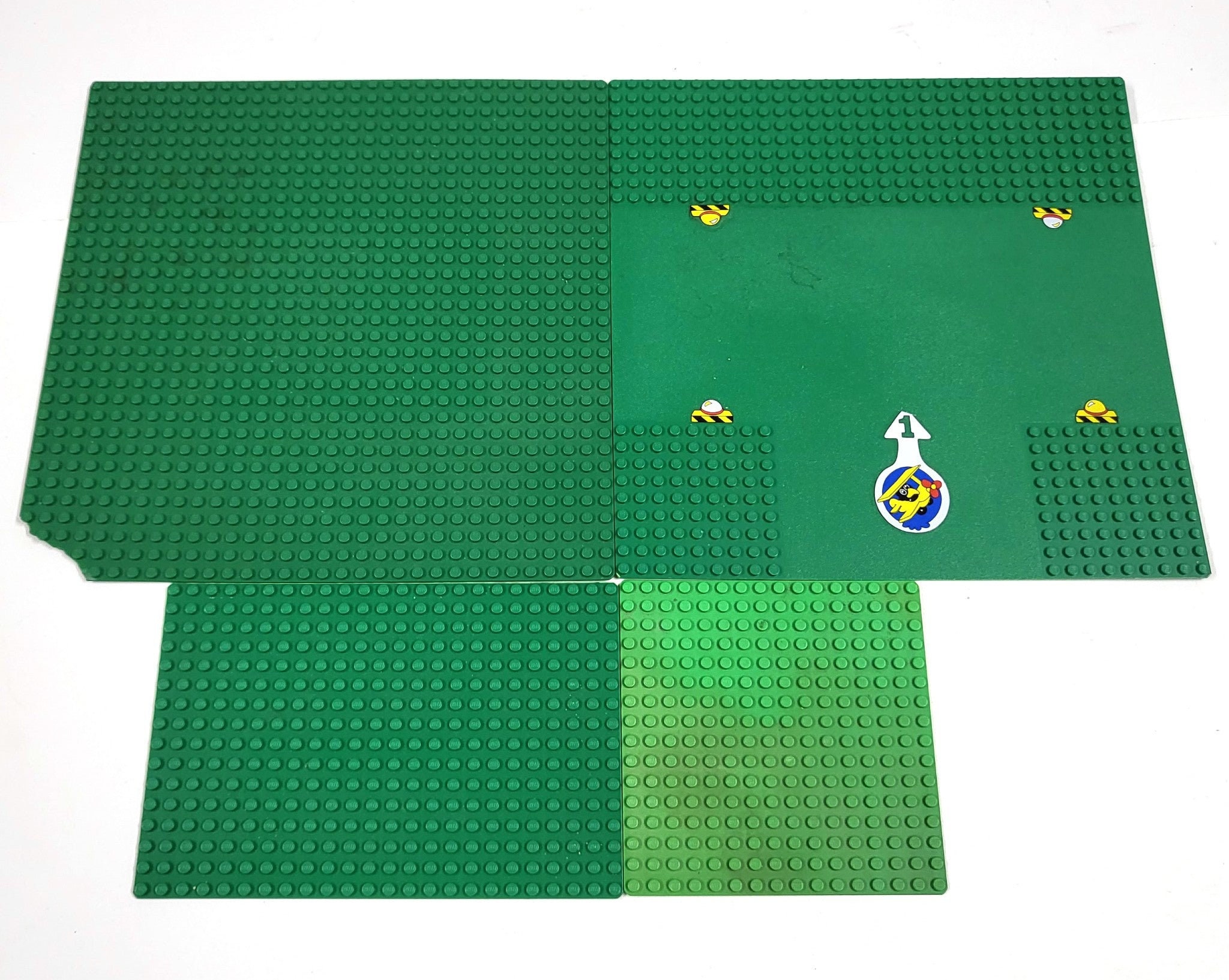 Green Baseplate Big Lego Board Big Bricks Base Plate 16*32 Dots