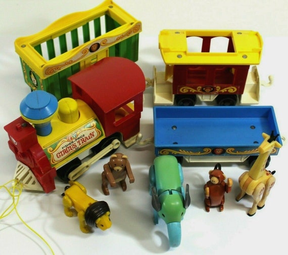 fisher price circus train 1973
