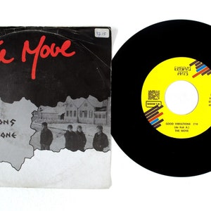 The Move – Good Vibrations / Number One 7" Vinyl VG+/VG