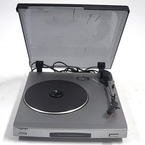 Vintage Sony PS-J20 Stereo Turntable System – Built-In Preamp – 220V – Tested – Very Good