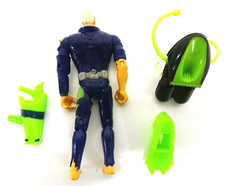 1996 Vintage Johnny Quest Deep Sea Race figure with Diving Equipment Galoob
