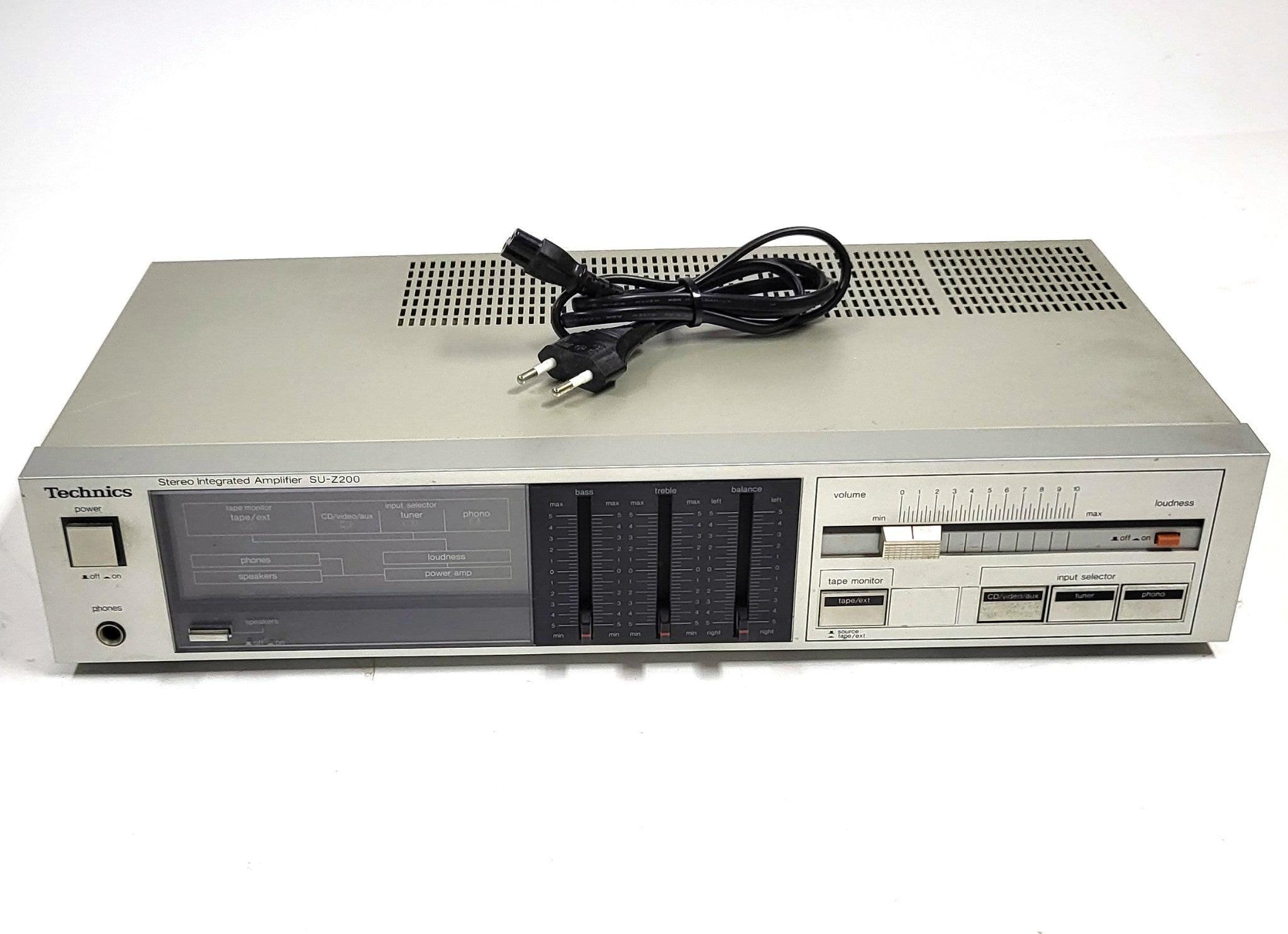 Technics SU-Z200 Stereo Amplifier Vintage 1984 – 30W per Channel
