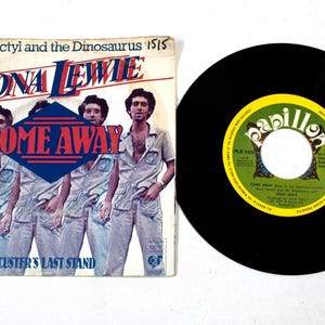 Terry Dactyl & The Dinosaurs with Jona Lewie – Come Away – 7" Vinyl – 1978 – NM