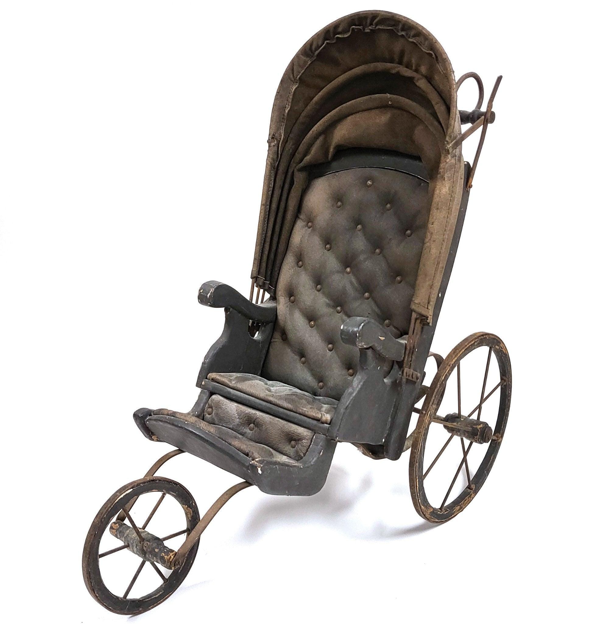 ドール用バギー　ヴィンテージ アンティーク 3輪 ジョエル・エリス スタイル 24インチ ドールバギー