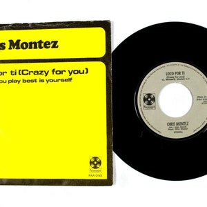Chris Montez – Loco Por Ti (Crazy For You) 7&quot; Vinyl VG+/VG