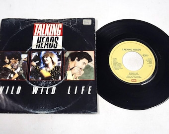 Talking Heads – Wild Wild Life – Single en vinyle de 7 po. – Near Mint