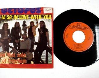 Octopus – I'm So In Love With You / Livin This Side of Freedom 7" Vinyl 1974 VG+