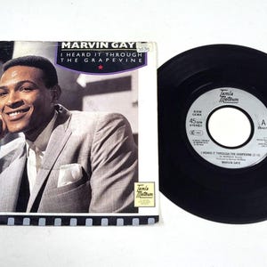 Marvin Gaye 7&quot; Vinyl – I Heard It Through The Grapevine – NM 1986 Soul Single