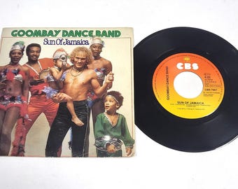 Goombay-dansband – Sun Of Jamaica – 7" vinylsingel – bijna nieuwstaat
