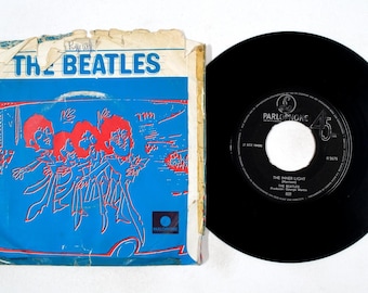 Beatles – Lady Madonna / The Inner Light – 7" Vinyl – 1968 – VG+/G