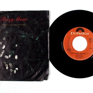 Roxy Music – Take A Chance With Me / The Main Thing 7" Vinyl VG+/VG