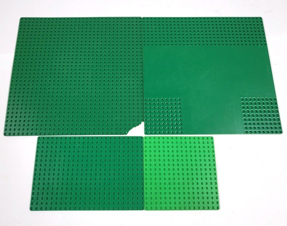 Vintage Lego Green Baseplates 32x32 16x24 16x16