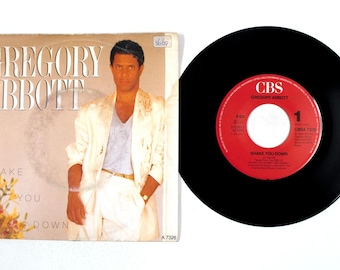 Gregory Abbott – Shake You Down – 7" Vinyl – 1986 – NM