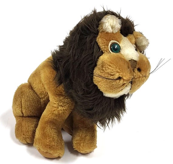 Vintage Lion Green Eyes 12