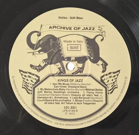 Kings of Jazz – Various Artists LP – Archive of Jazz Vol. 3