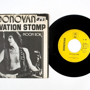 Donovan – Salvation Stomp / Moon Rok 7&quot; Vinyl NM/VG