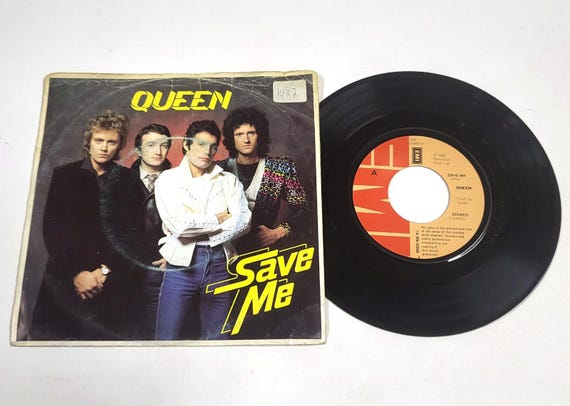 クイーン – Save Me / Crazy Little Thing Called Love – 7インチ