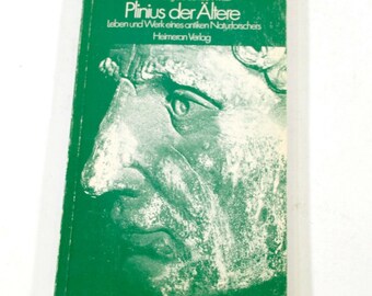 Plinius Der Altere Roderich Konig Und Gerhard Winkler 1979 Book Vintage
