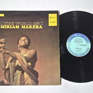 Miriam Makeba – The World Of Miriam Makeba LP – RCA Camden – 1963 – NM