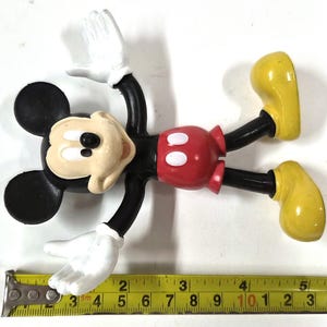 Vintage Disney Mickey Mouse Figure – Classic Pose – 5" image 3
