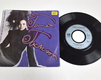 Janet Jackson – What Have You Done For Me Lately/Doesn’t Know I’m Alive 7" Vinyl