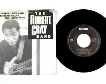 The Robert Cray Band – I've Slipped Her Mind / Change Of Heart 7" Vinyl 1985 VG+