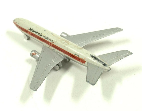 Schabak 335792 Douglas Dc10 Airplane Martinair Germany Vintage Toy