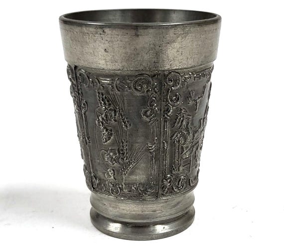 Vintage Vogel Rein Zinn Pewter Cup - Etsy Canada