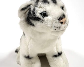 Vintage Bart Smit Siberian White Tiger 25cm Plush
