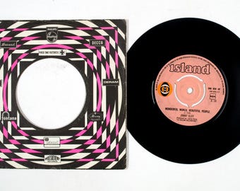 Jimmy Cliff – Wonderful World Beautiful People / Hard Road To Travel – 7" Vinyl