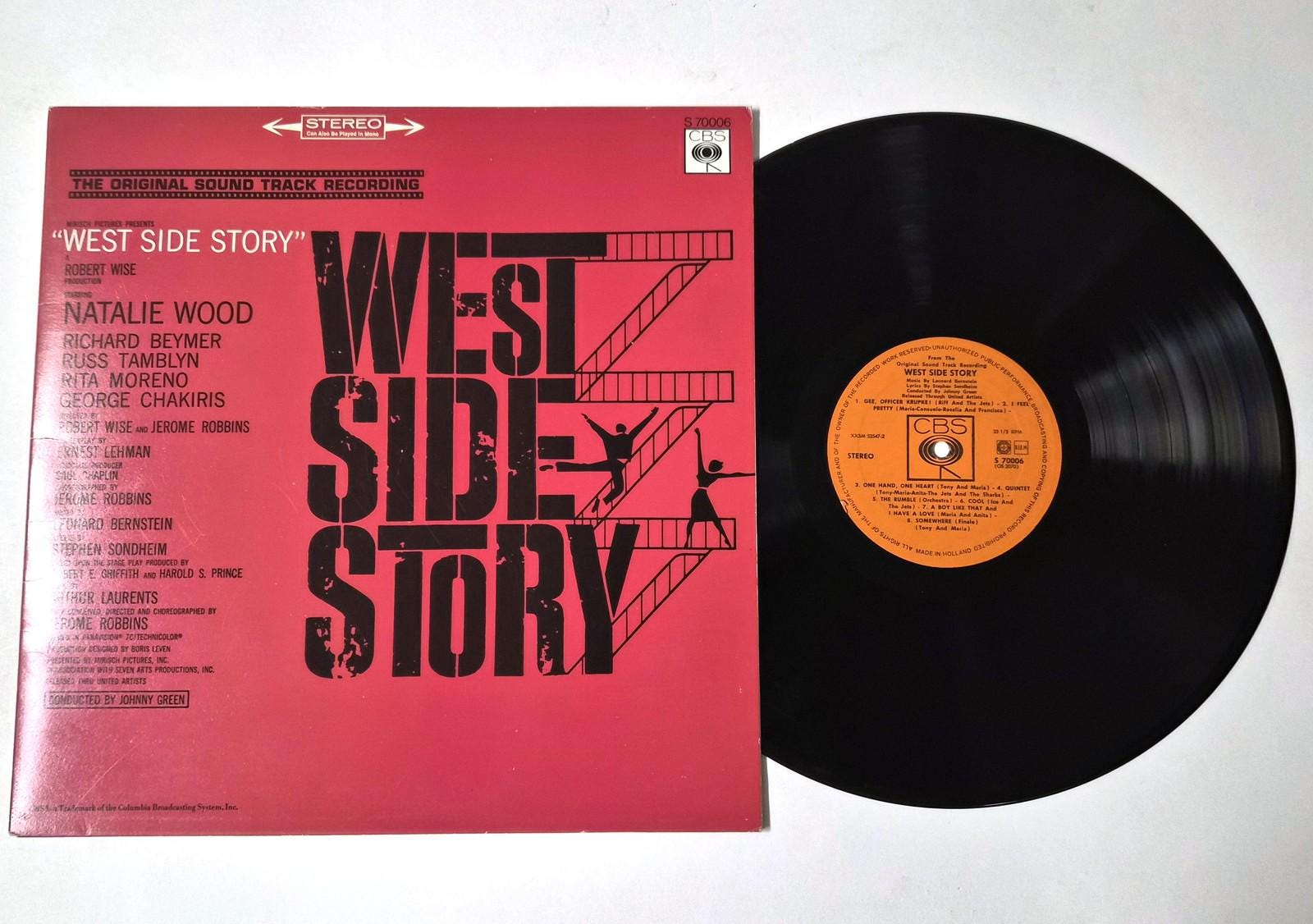West Side Story – Original Soundtrack Recording – CBS S 70006 – 12