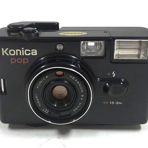 Vintage Konica Pop 35mm Camera Point & Shoot