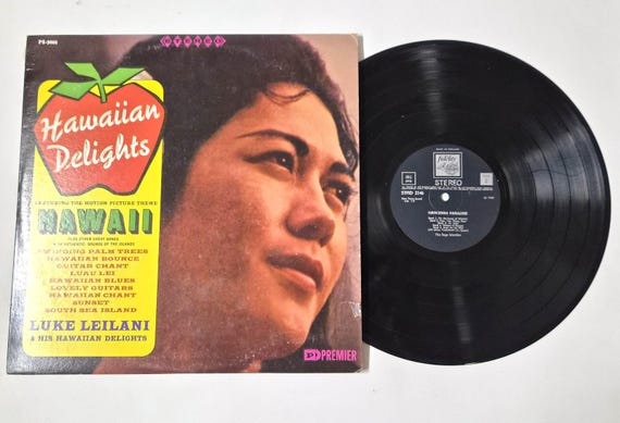 Luke Leilani & His Hawaiian Delights – Hawaiian Delights LP – VG+