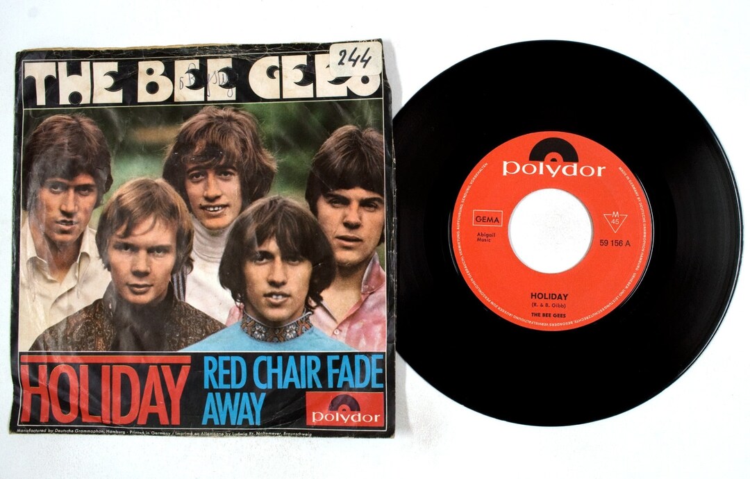 The Bee Gees Holiday / Red Chair Fade Away 7 Vinyl Etsy