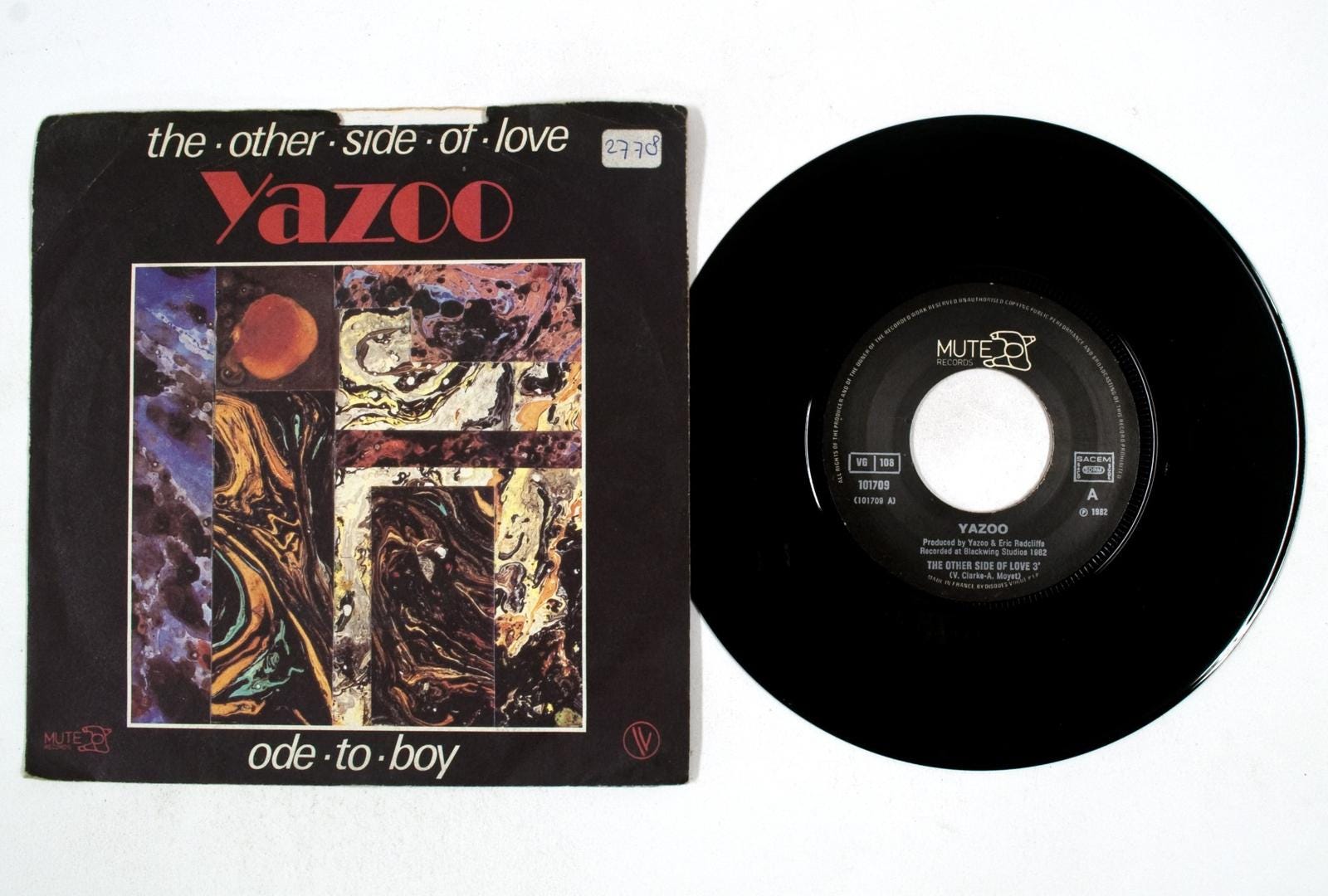 ヤズー – The Other Side Of Love / Ode To Boy – 7インチ・レコード