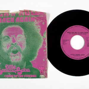 Little Sammy Gaha – Rock &#39;N&#39; Roll Is Back Back 7&quot;Vinyl VG/P
