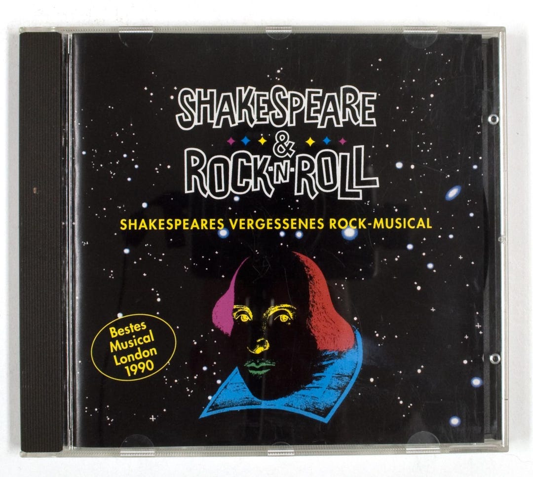 Shakespeare Rocks Program Cover Stevie Woods – Shakespeare & Rock N Roll CD – Germany – NM - Etsy