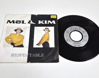 Mel & Kim – Respectable – 7" Vinyl – 1987 – VG+