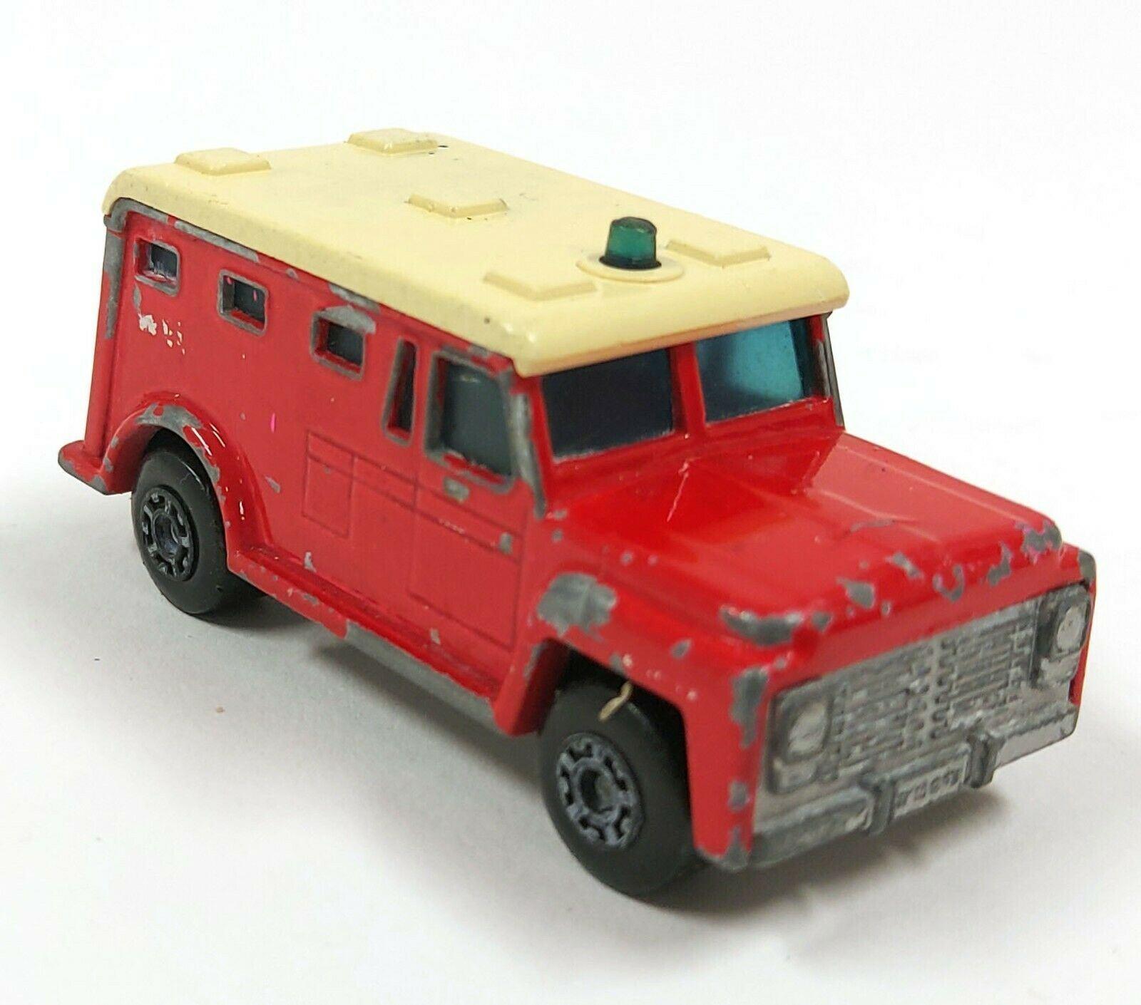 ビンテージ マッチボックス スーパーファスト No.69 装甲トラック 1978
