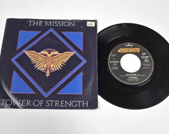 The Mission – Tower of Strength / Fabienne / Breathe (Vocal) – 7" – 1987 – NM