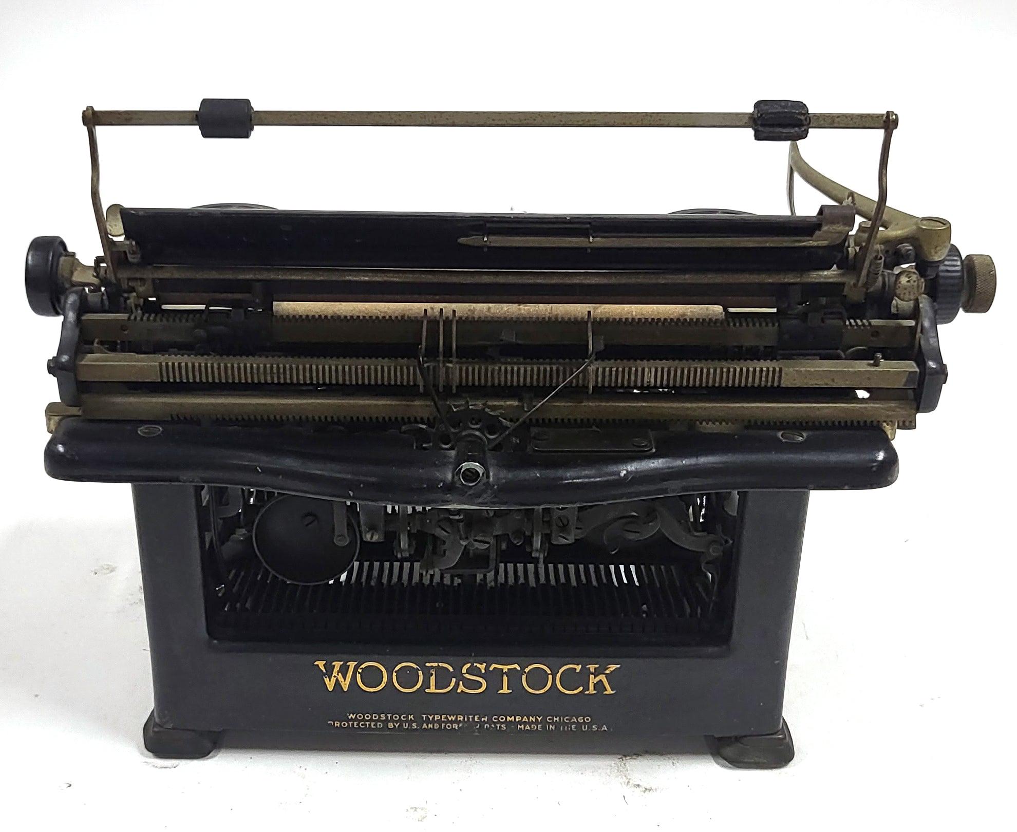 ヴィンテージ アンティーク 1931 ウッドストック 5N タイプライター