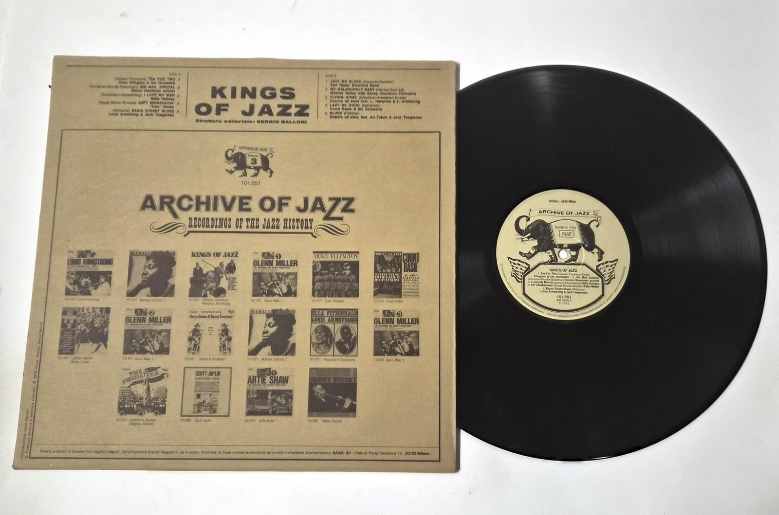 Kings of Jazz – Various Artists LP – Archive of Jazz Vol. 3