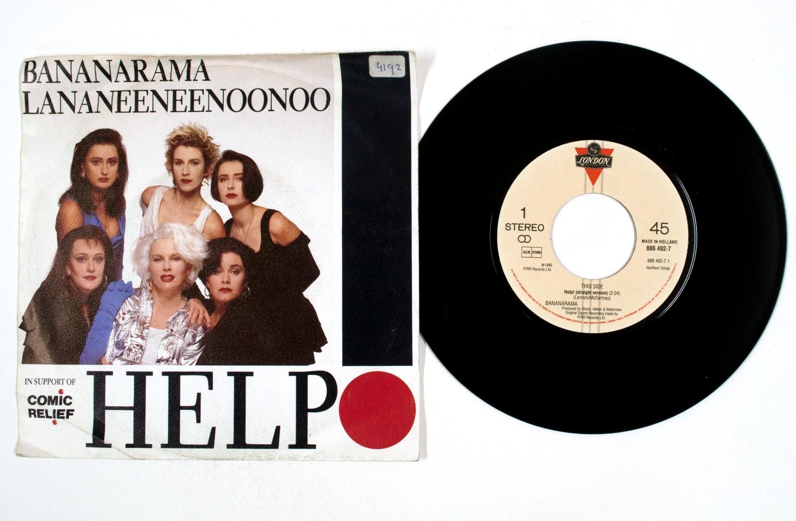 Bananarama – Lananeeneenoonoo / Help! – 7