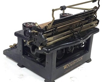 ヴィンテージ アンティーク 1931 ウッドストック 5N タイプライター