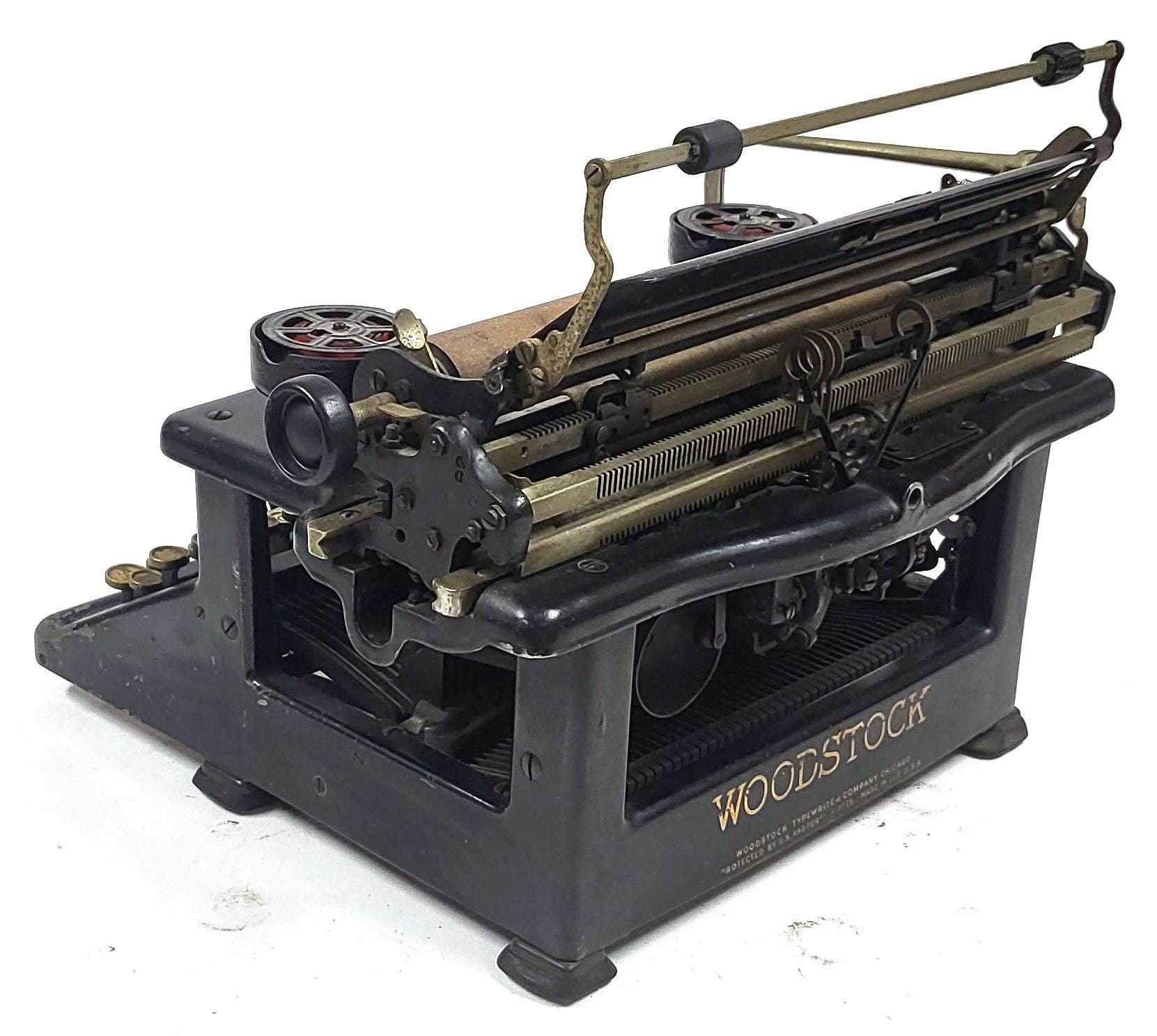 ヴィンテージ アンティーク 1931 ウッドストック 5N タイプライター